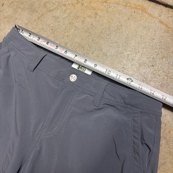 REI Pants Womens 8 Gray Performance Tapered Hiking Pant Outdoors Lightweight - Picture 5 of 12